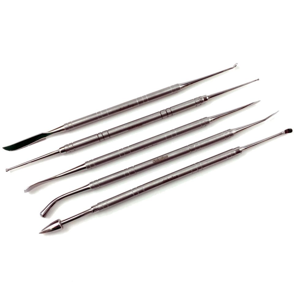 Dekofee Professional modelleerstaafjes set van 5