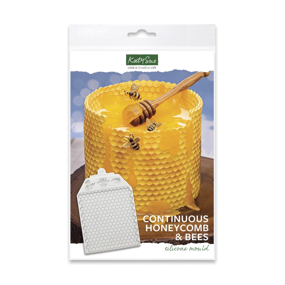 Katy Sue siliconen mal Honeycomb and Bees