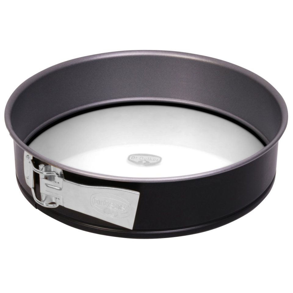 Dr. Oetker Tradition springvorm met glazen bodem Ø26x6,5 cm