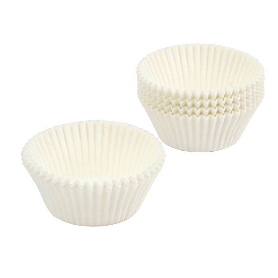 Dr. Oetker Maxi cupcakevormpjes White 80 stuks