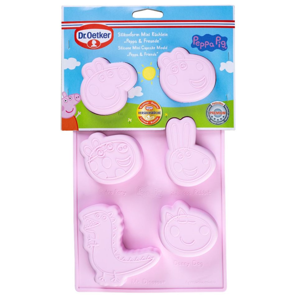 Dr. Oetker siliconen Mini Baking mal Peppa Pig & Friends