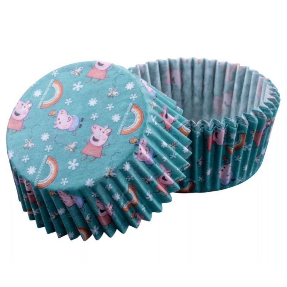 Dr. Oetker cupcakevormpjes Peppa Pig 50 stuks