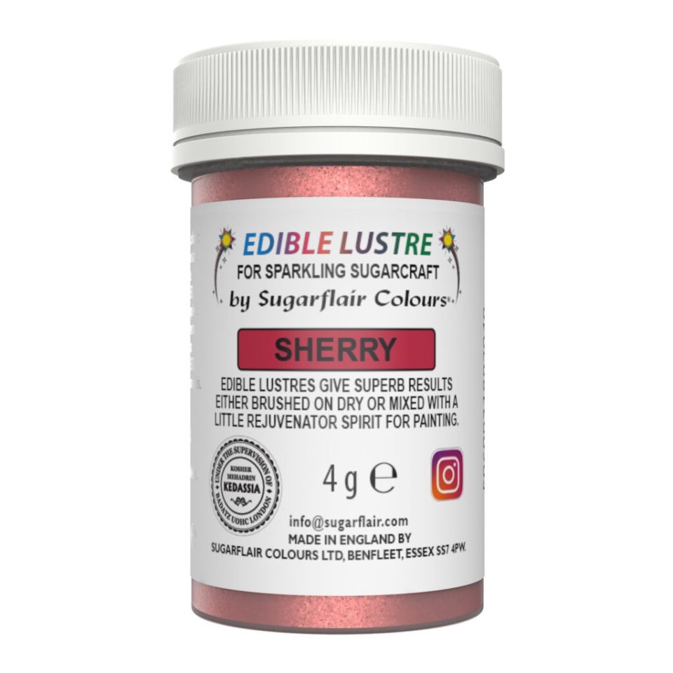 Sugarflair Edible Lustre Sherry 4 g