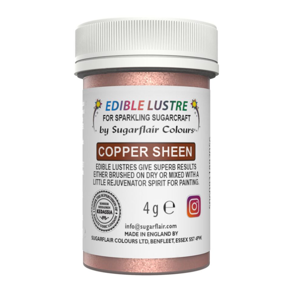 Sugarflair Edible Lustre Copper 4 g