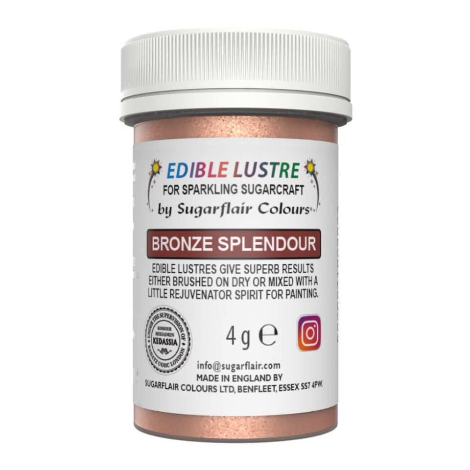 Sugarflair Edible Lustre Bronze Splendour 4 g