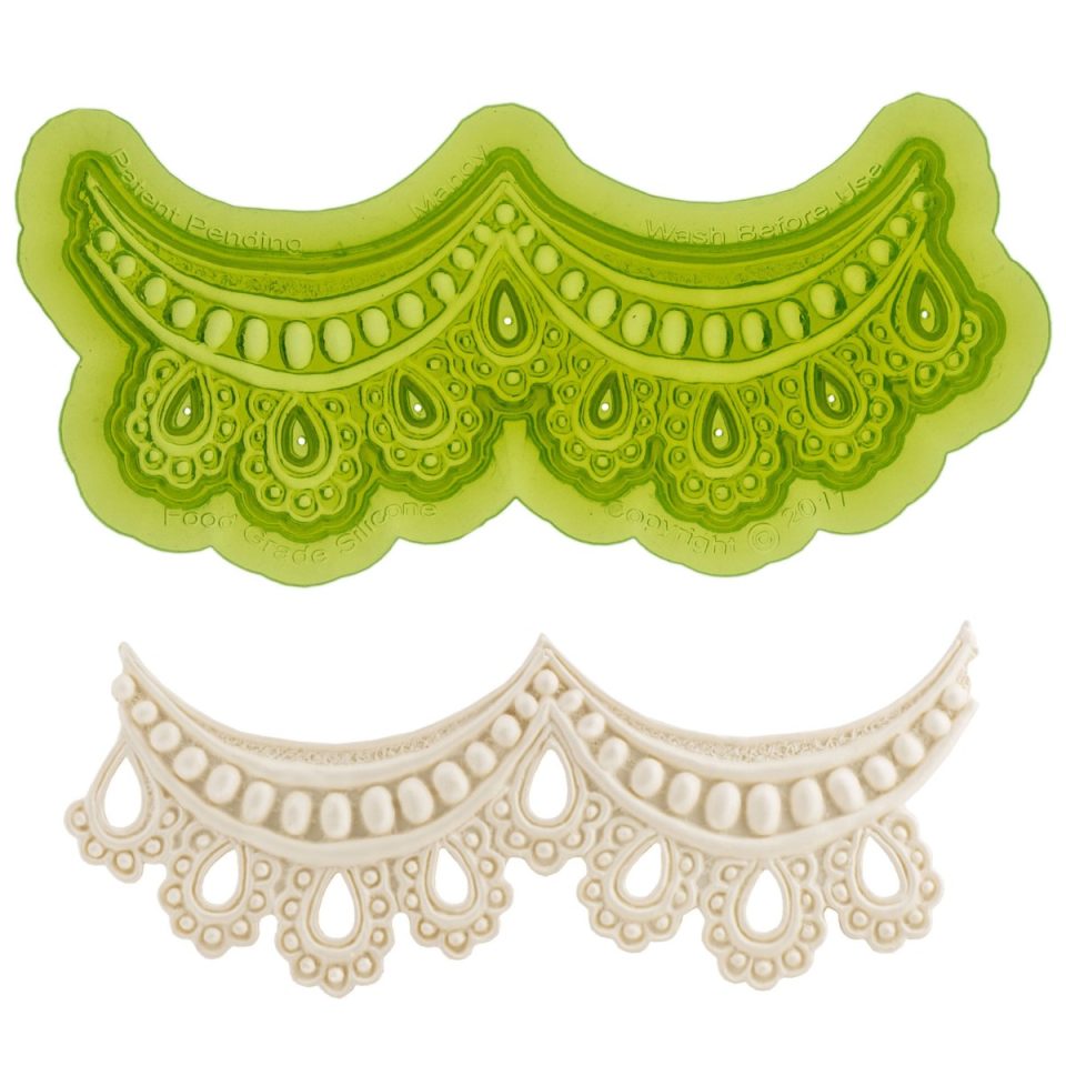 Marvelous Molds siliconen mal Mandy Lace mal