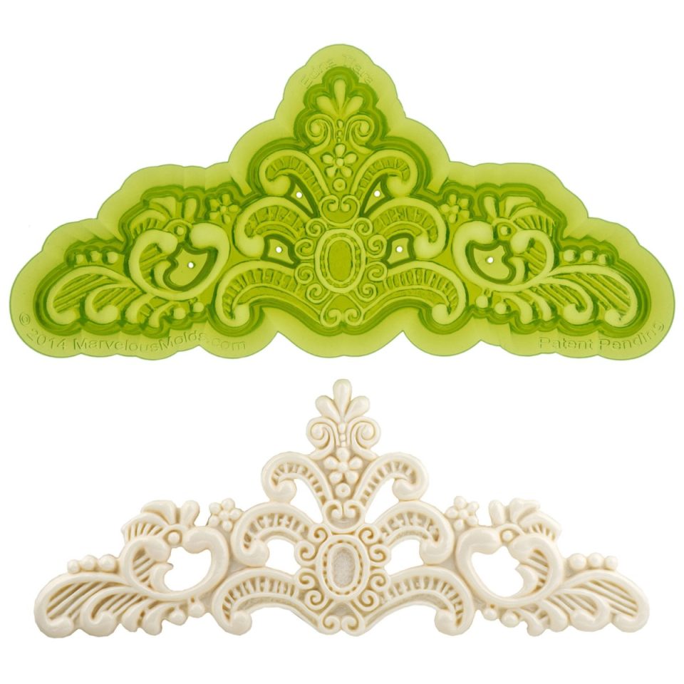 Marvelous Molds siliconen mal Edna Lace mal