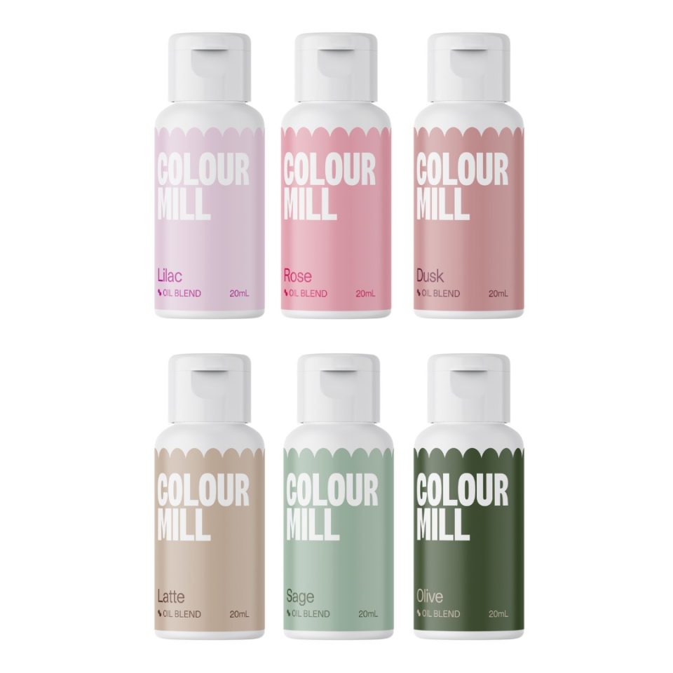 Colour Mill Oil Blend Botanicals set van 6