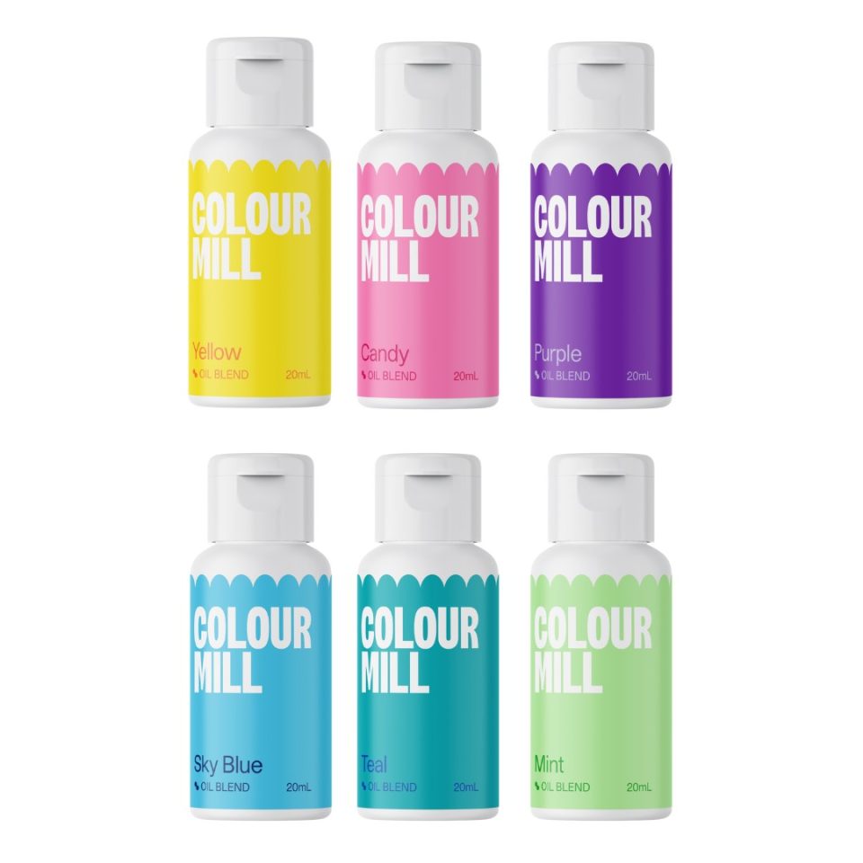 Colour Mill Oil Blend Pool Party set van 6