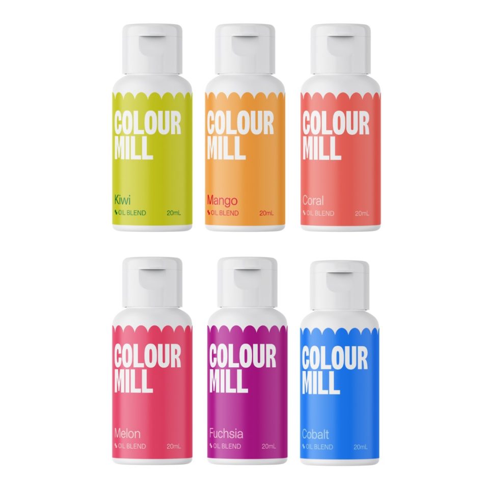 Colour Mill Oil Blend Tropical set van 6