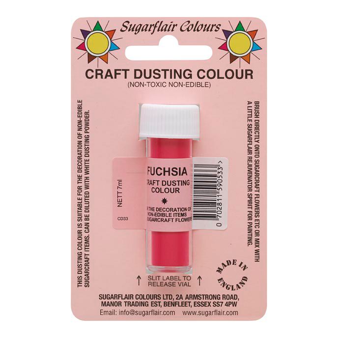 Sugarflair Craft kleurpoeder Fuchsia 7 g
