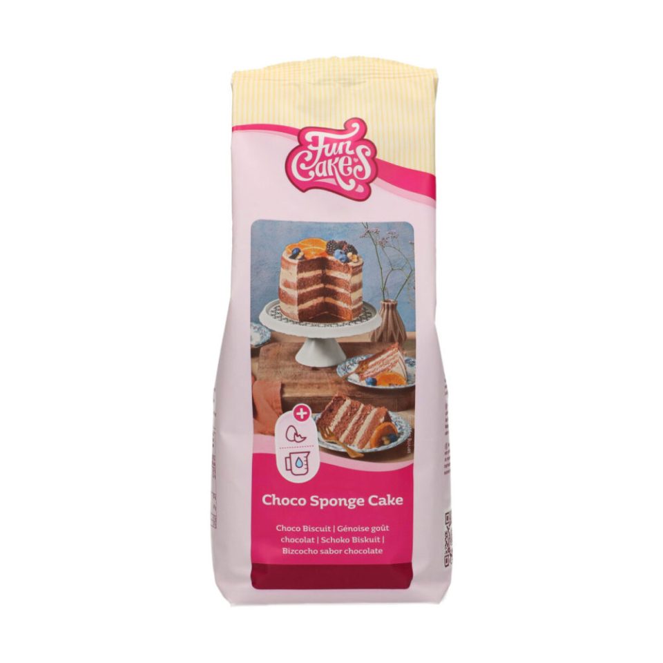 FunCakes mix voor Choco Sponge Cake 1 kg