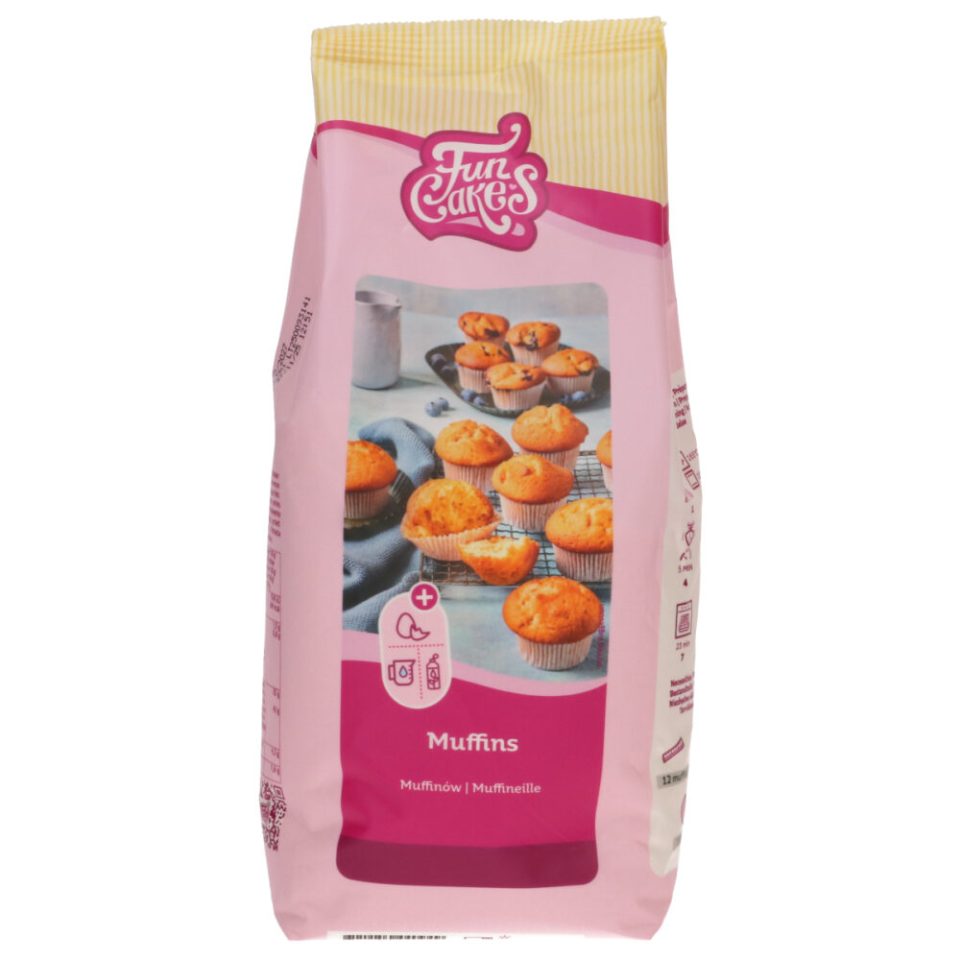 FunCakes mix voor Muffins 1 kg