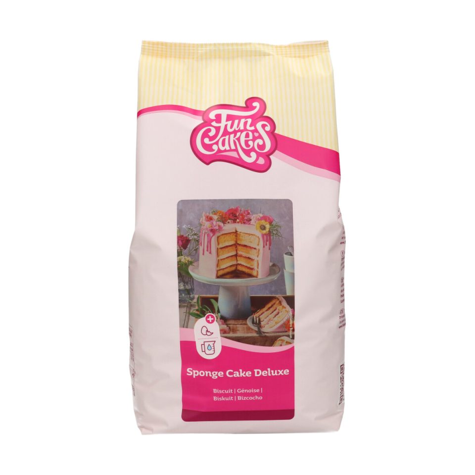 FunCakes mix voor Sponge Cake Deluxe 4 kg