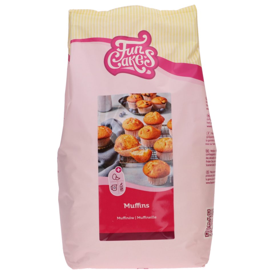 FunCakes mix voor Muffins 4 kg