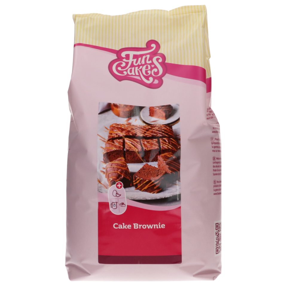 FunCakes mix voor Cake Brownie 4 kg