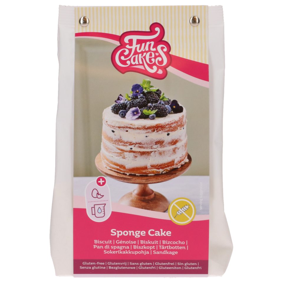 FunCakes mix voor Sponge Cake Gluten Free 400 g