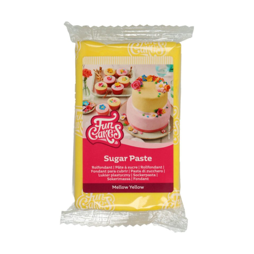 FunCakes Fondant Mellow Yellow 250 g