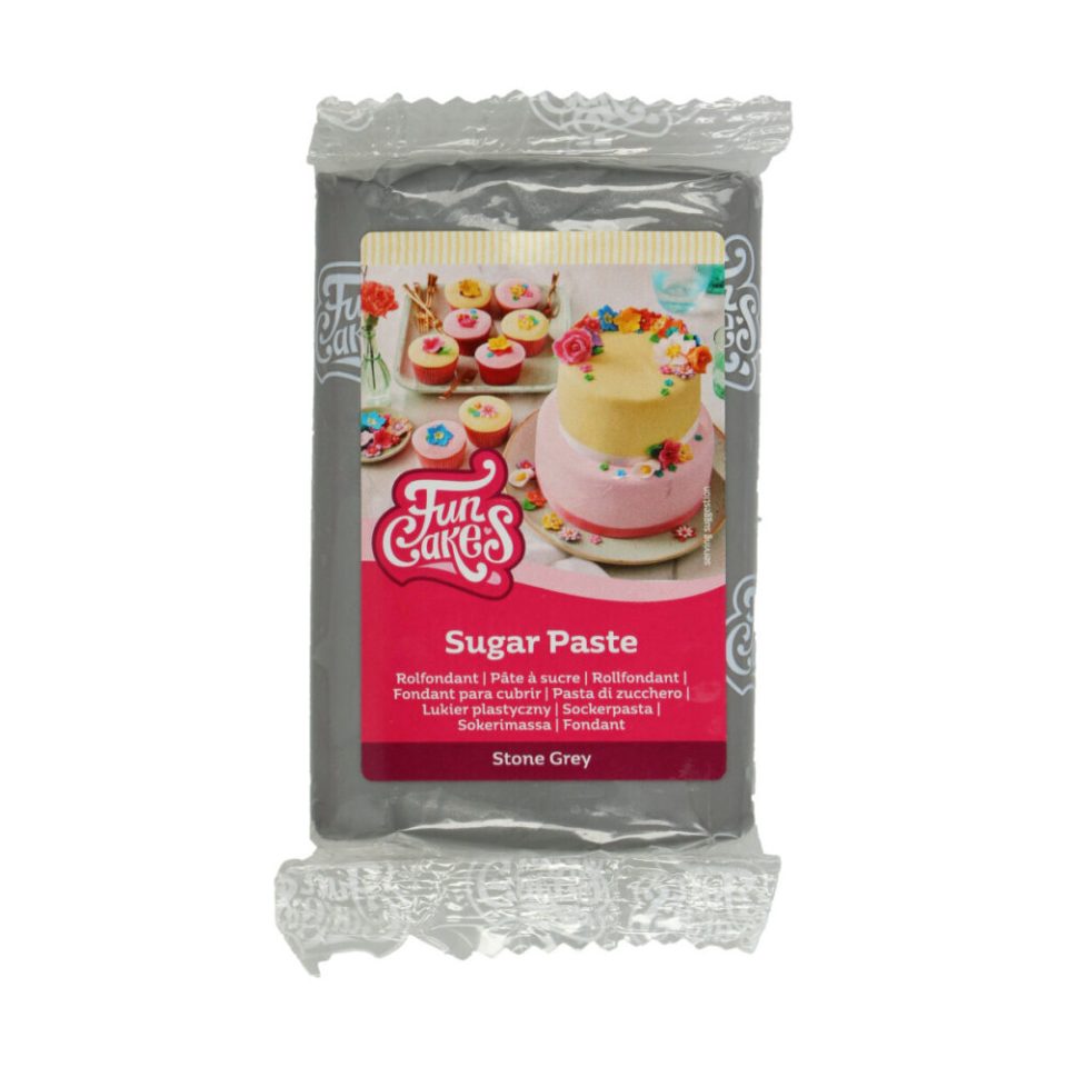 FunCakes Fondant Stone Grey 250 g