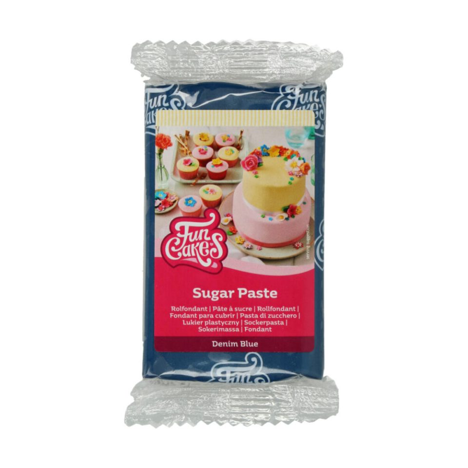 FunCakes Fondant Denim Blue 250 g