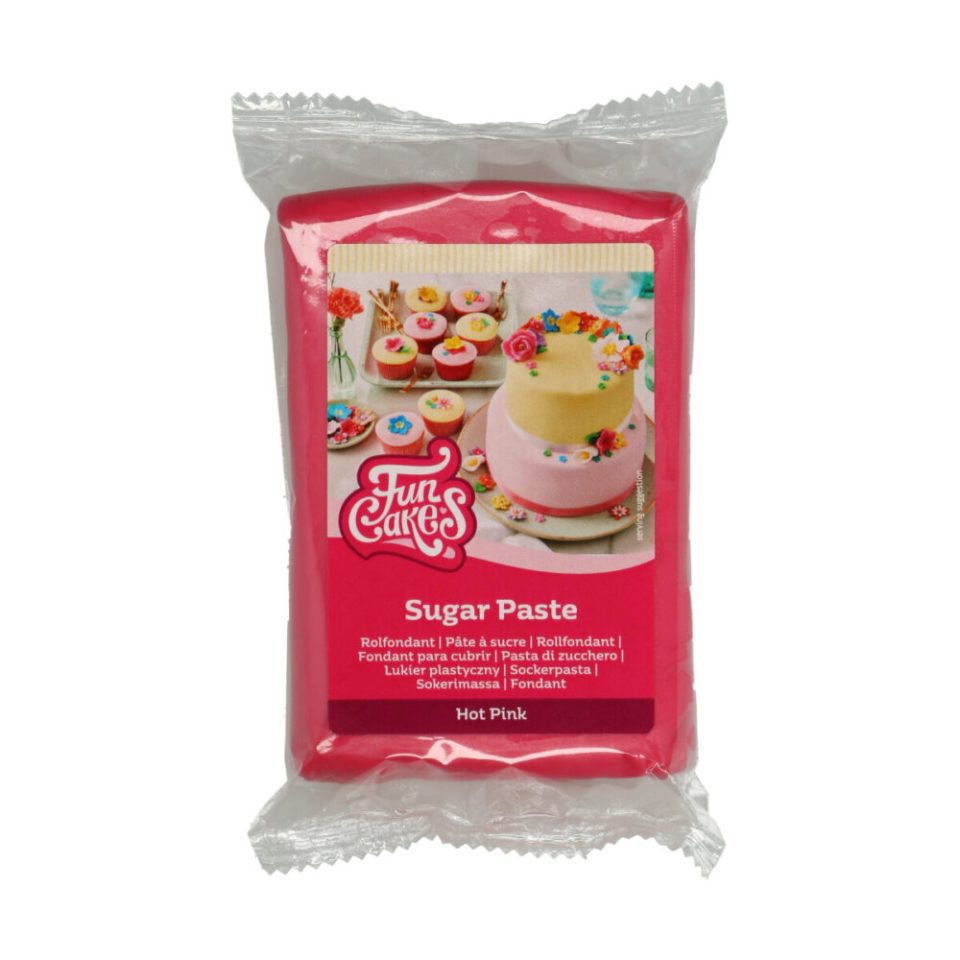 FunCakes Fondant Hot Pink 250 g