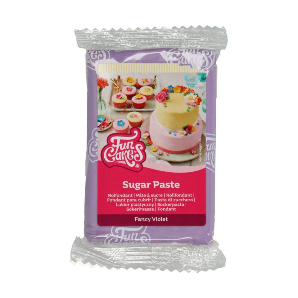 FunCakes Fondant Fancy Violet 250 g