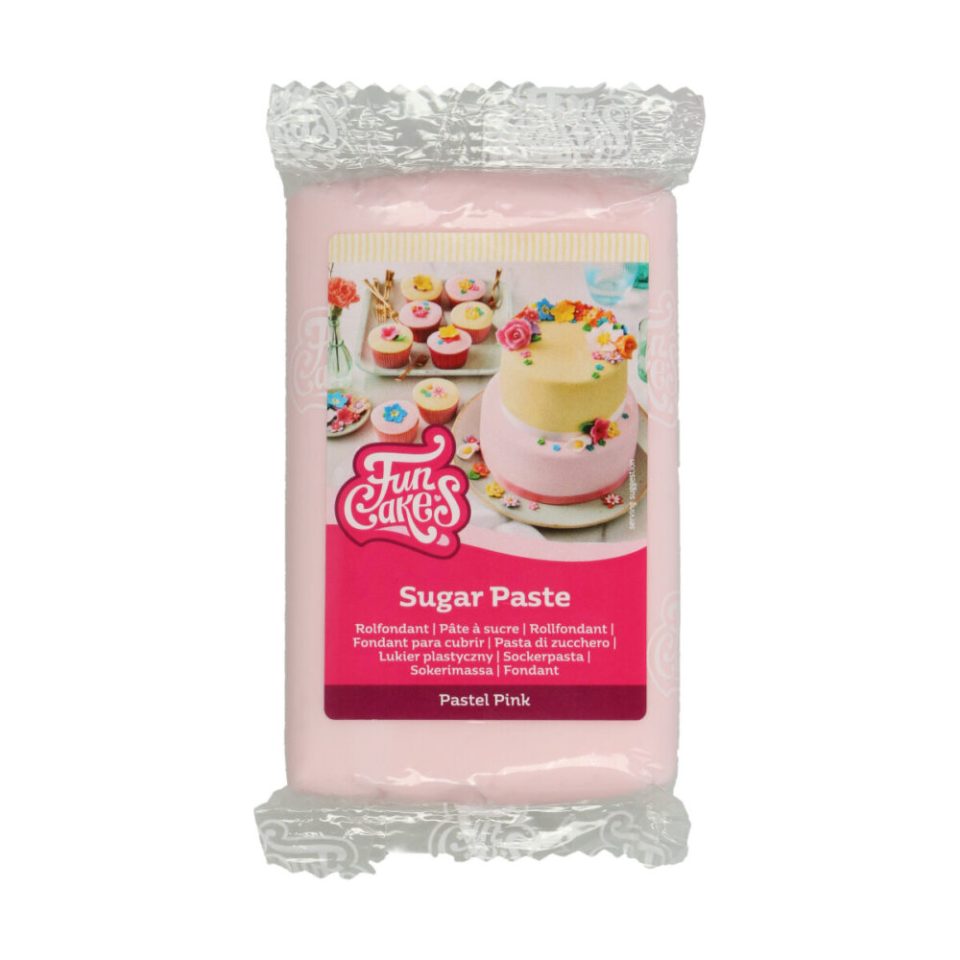 FunCakes Fondant Pastel Pink 250 g