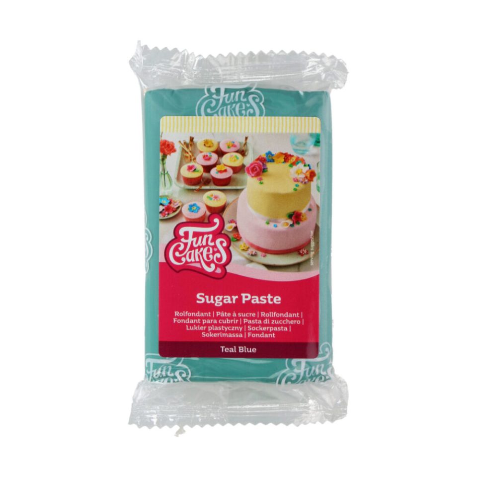 FunCakes Fondant Teal Blue 250 g