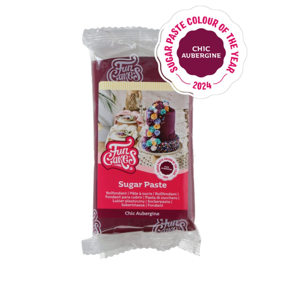 FunCakes Fondant Chic Aubergine 250 g