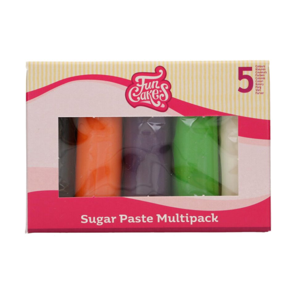 FunCakes Fondant Multipack Halloween 5x100 g