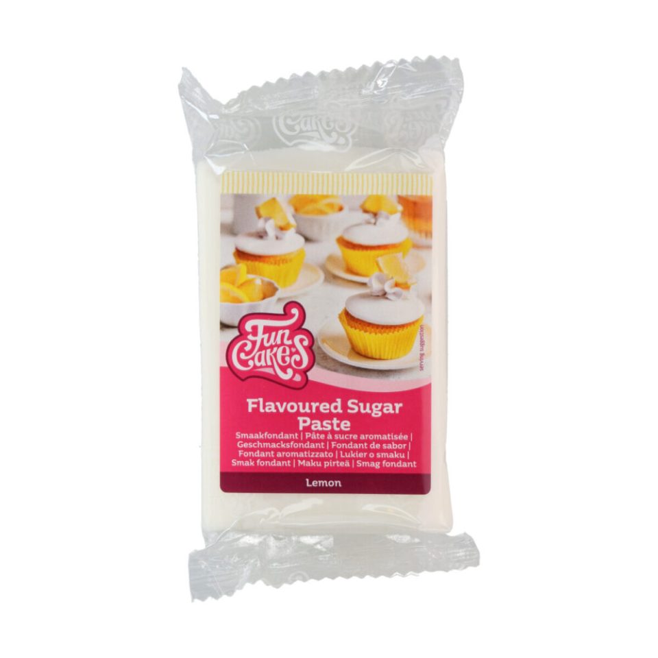 FunCakes Flavoured Fondant Lemon 250 g