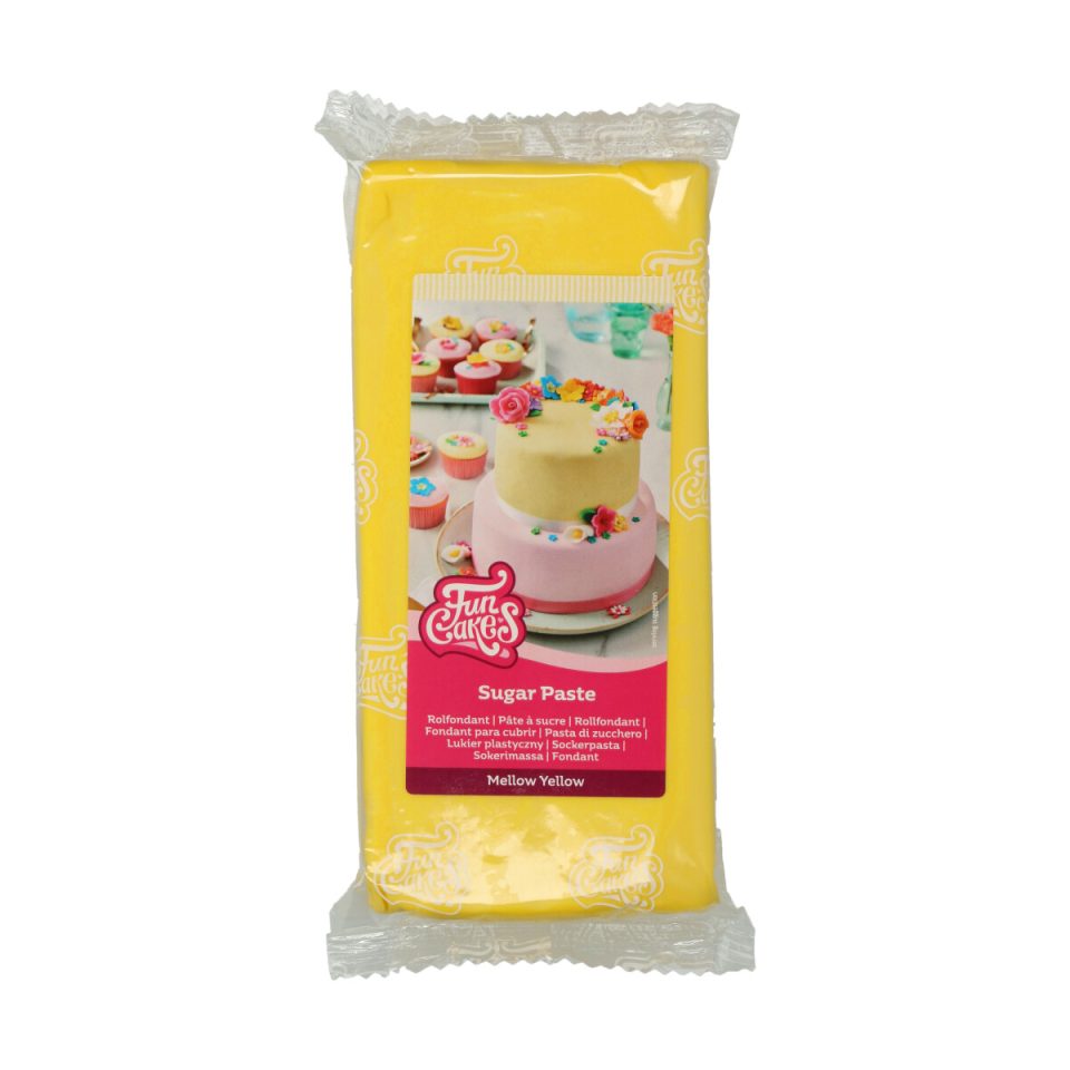 FunCakes Fondant Mellow Yellow 1 kg