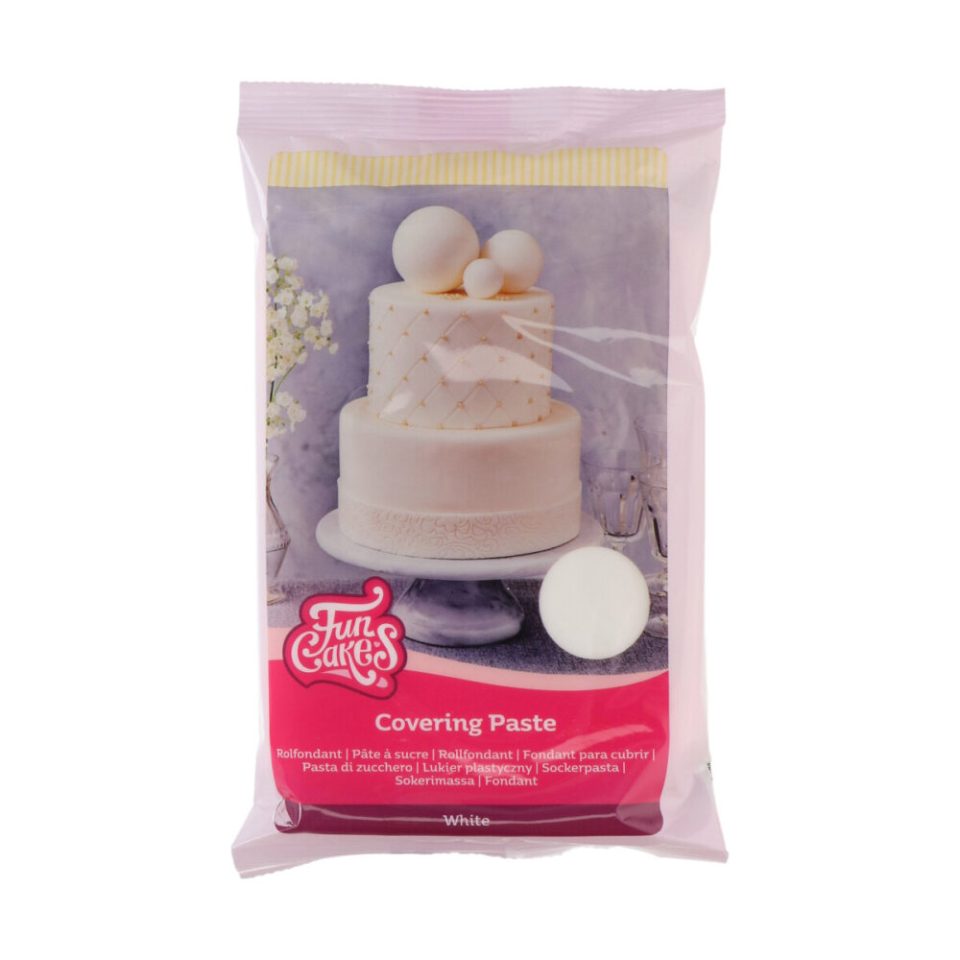 FunCakes Fondant Covering Paste White 500 g