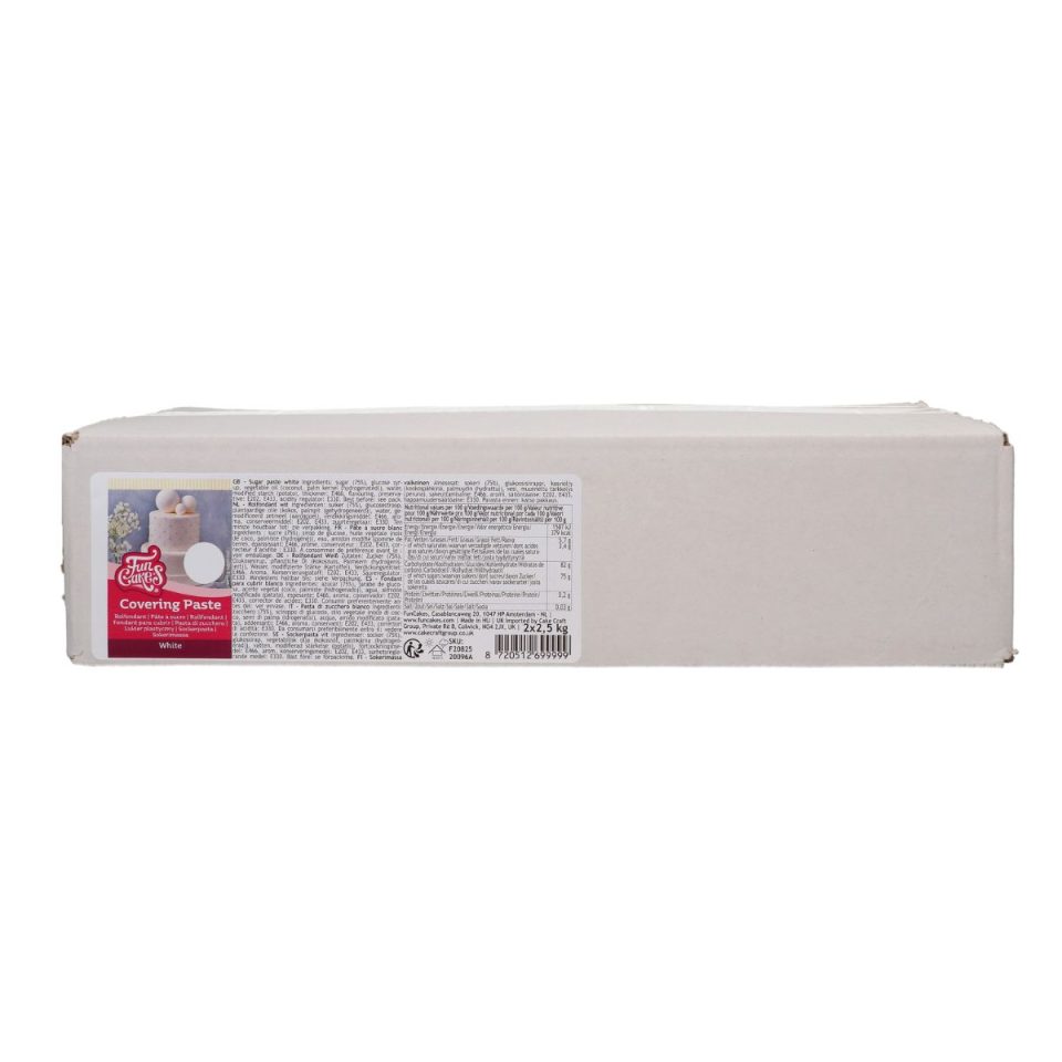 FunCakes rolfondant White (2x2,5 kg) 5 kg
