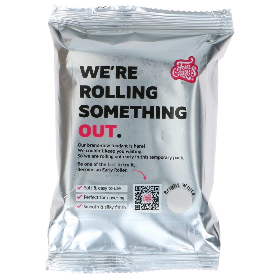 FunCakes Fondant Bright White 250 g