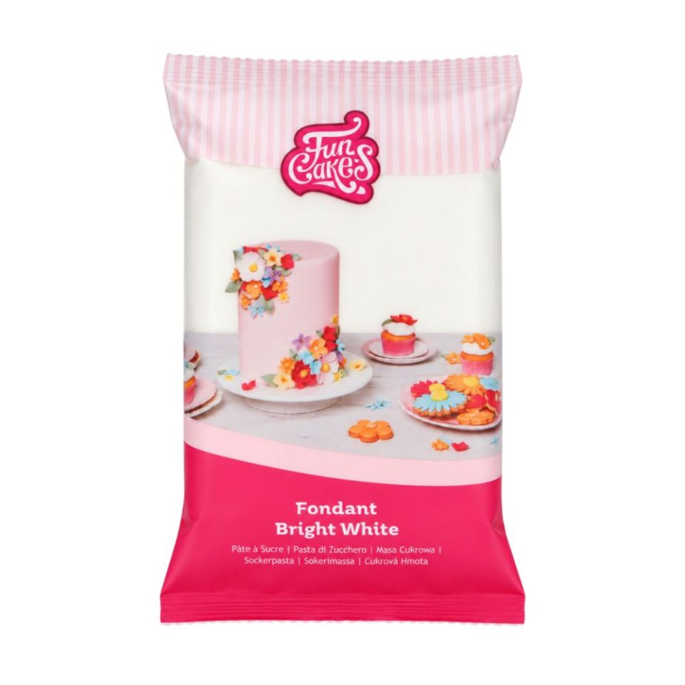 FunCakes Fondant Bright White 1 kg