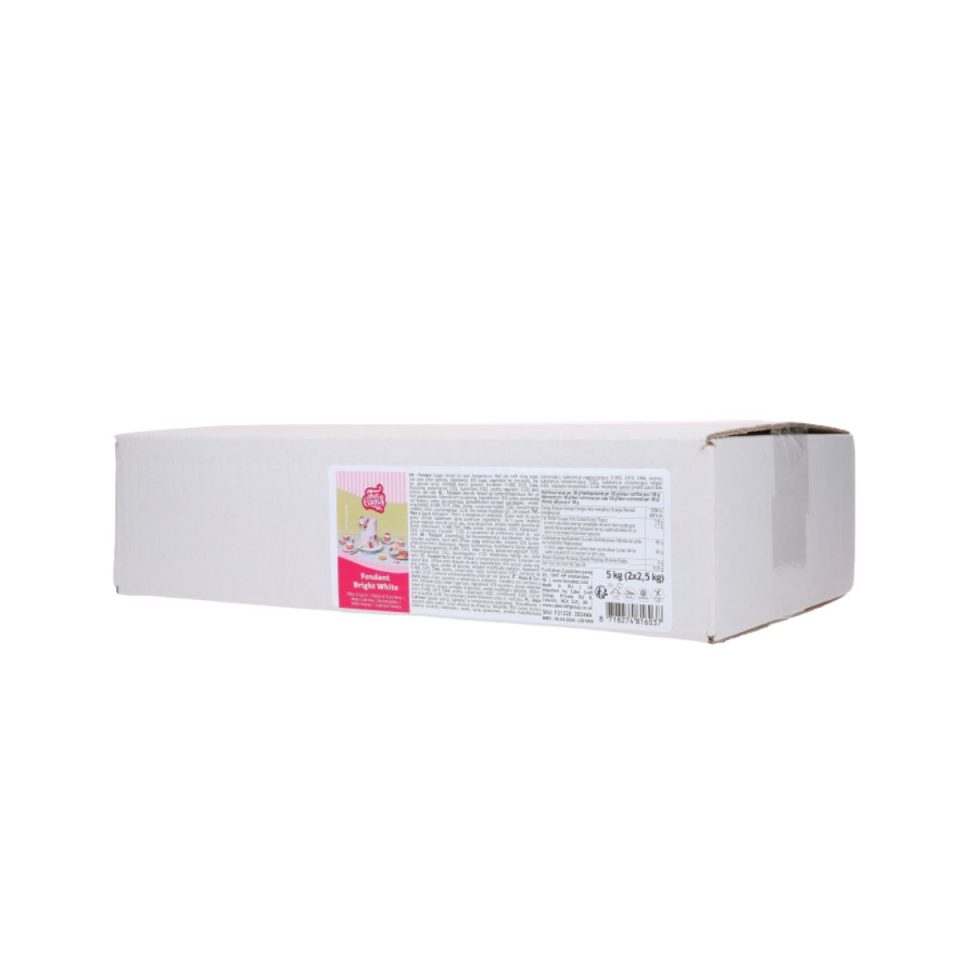 FunCakes Fondant Bright White (2x2,5 kg) 5 kg