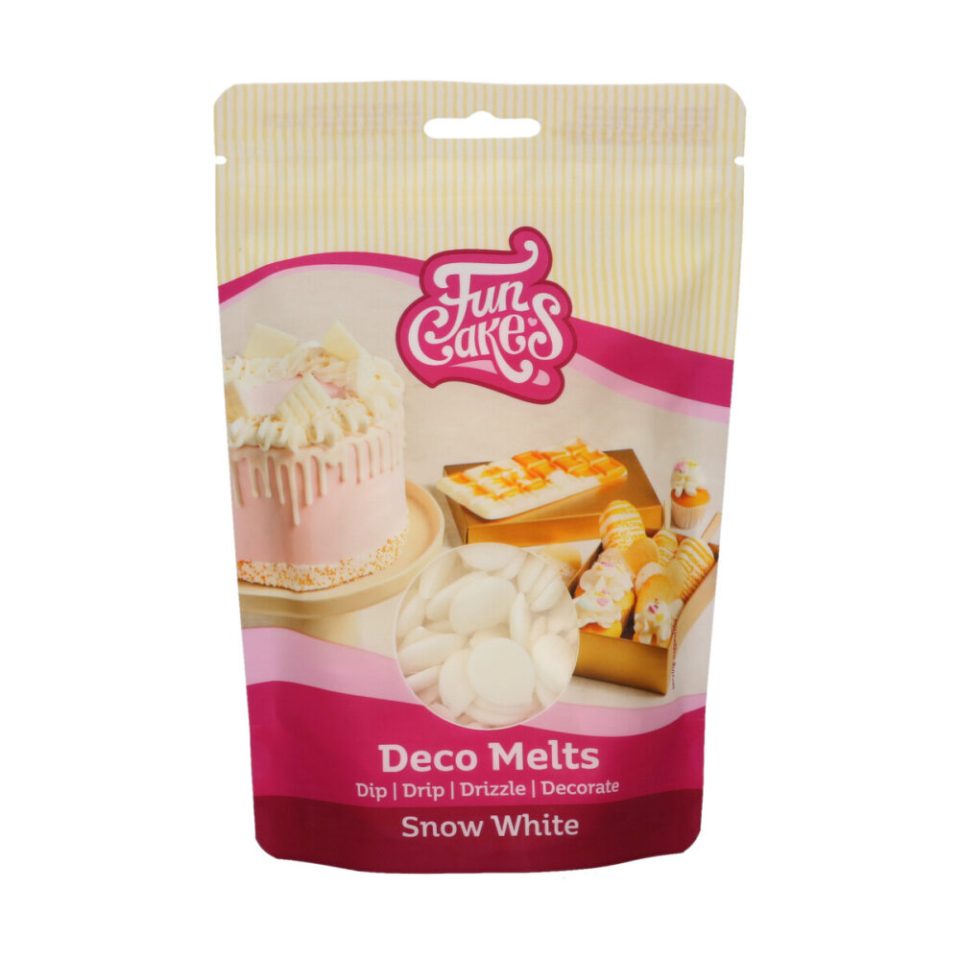 FunCakes Deco Melts Snow White 250 g