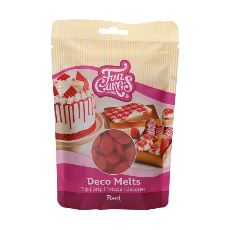 FunCakes Deco Melts Red 250 g