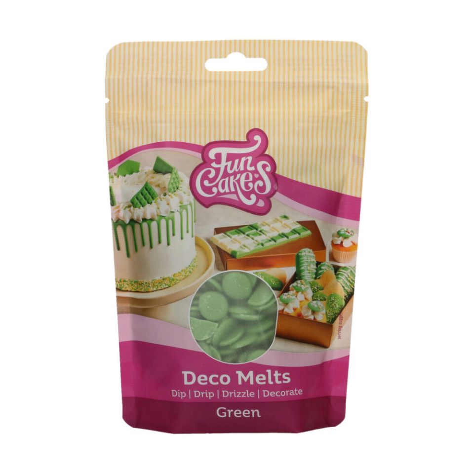 FunCakes Deco Melts Green 250 g