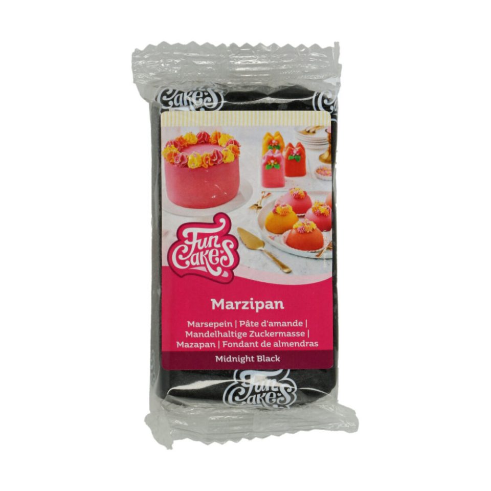 FunCakes marsepein Midnight Black 250 g