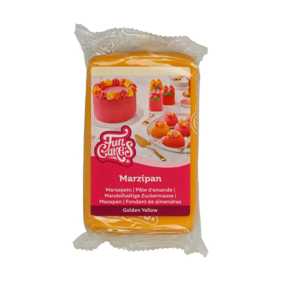 FunCakes marsepein Golden Yellow 250 g