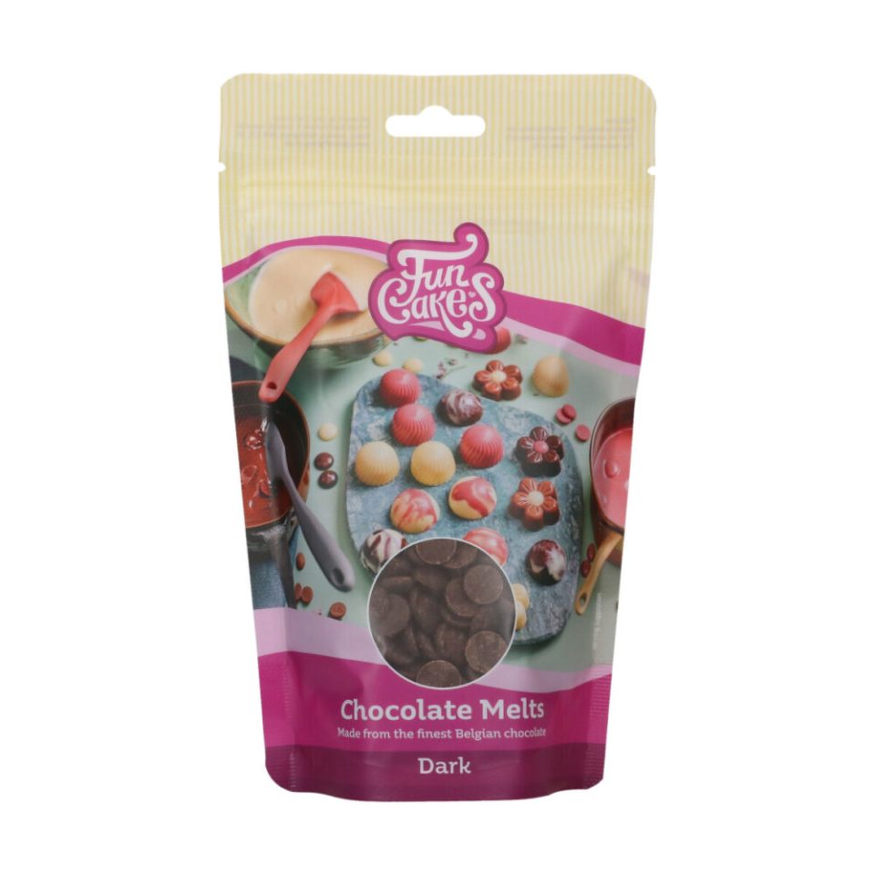 FunCakes Chocolate Melts Dark 350 g