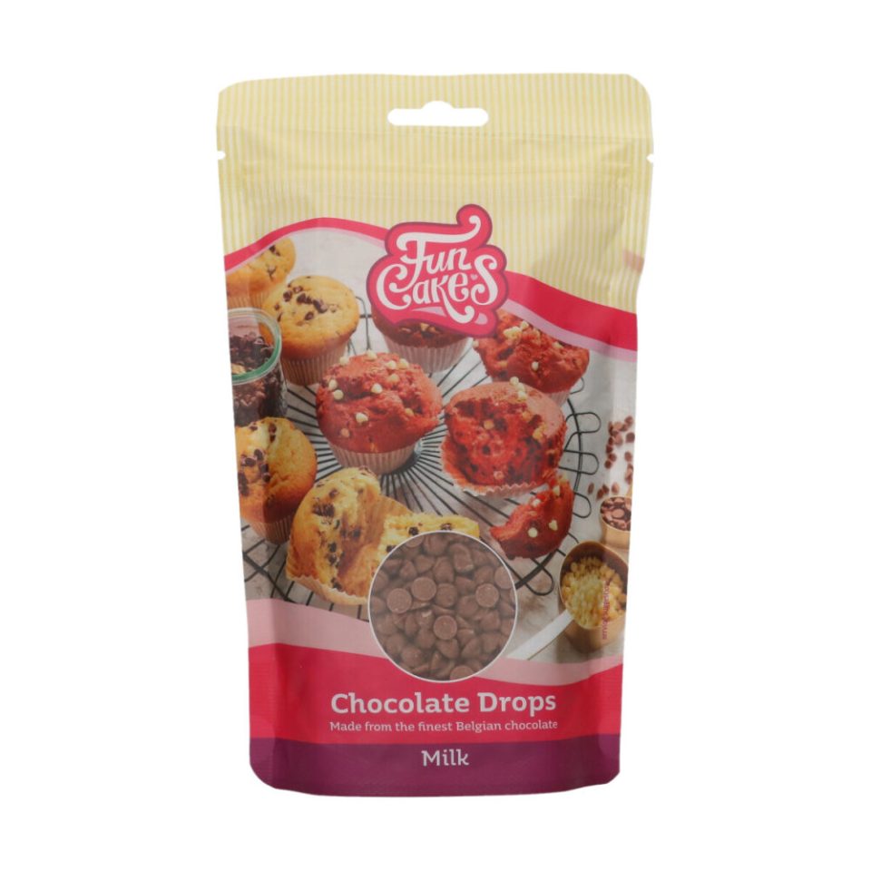 FunCakes Chocolate Drops Milk 350 g