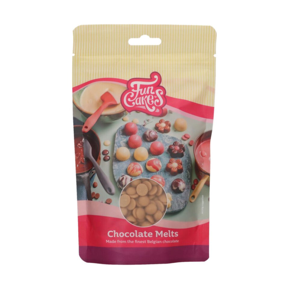 FunCakes Chocolate Melts Gold 200 g