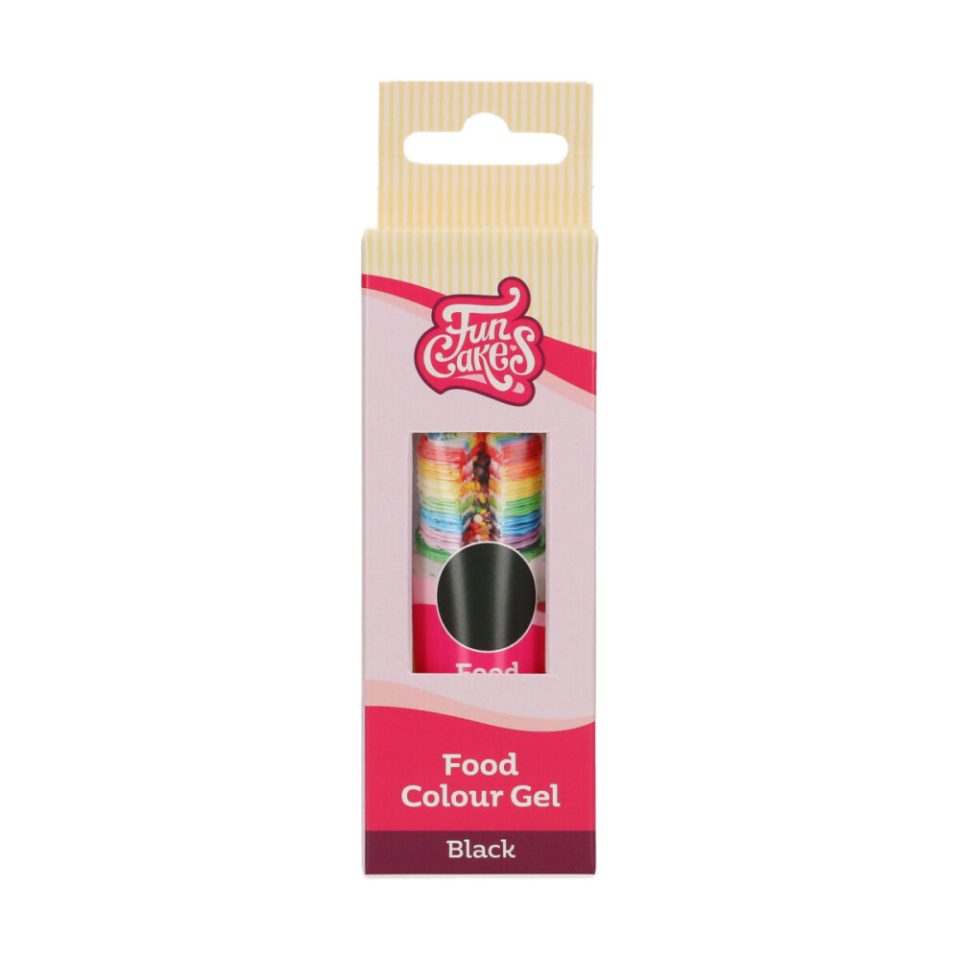 FunCakes kleurstof Gel Black 30 g