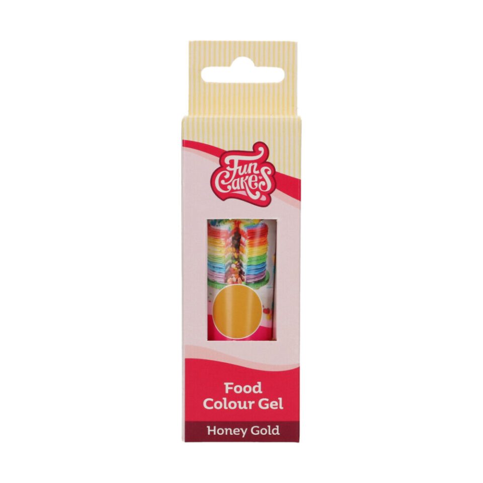 FunCakes kleurstof Gel Honey Gold 30 g