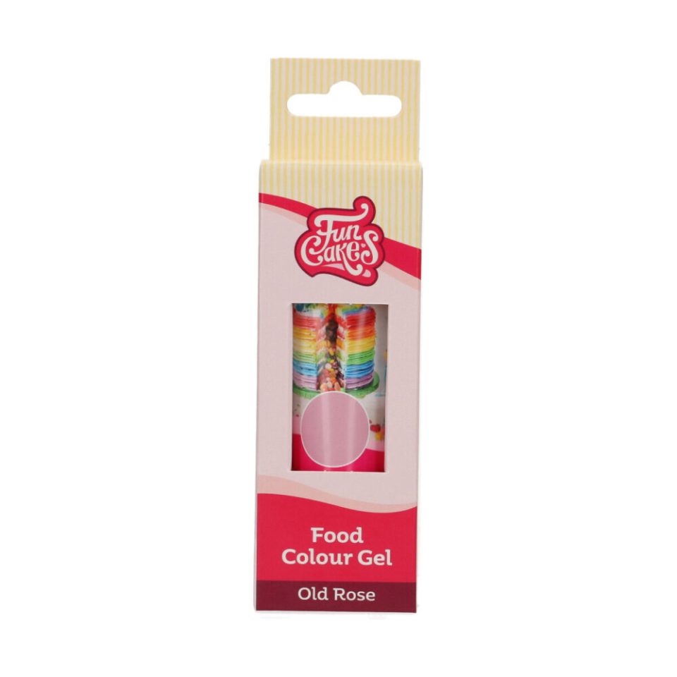 FunCakes kleurstof Gel Old Rose 30 g