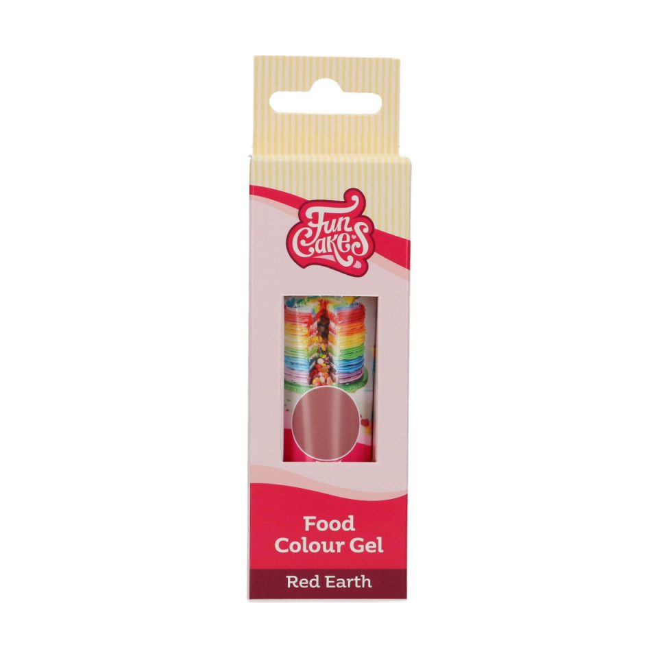 FunCakes kleurstof Gel Red Earth 30 g