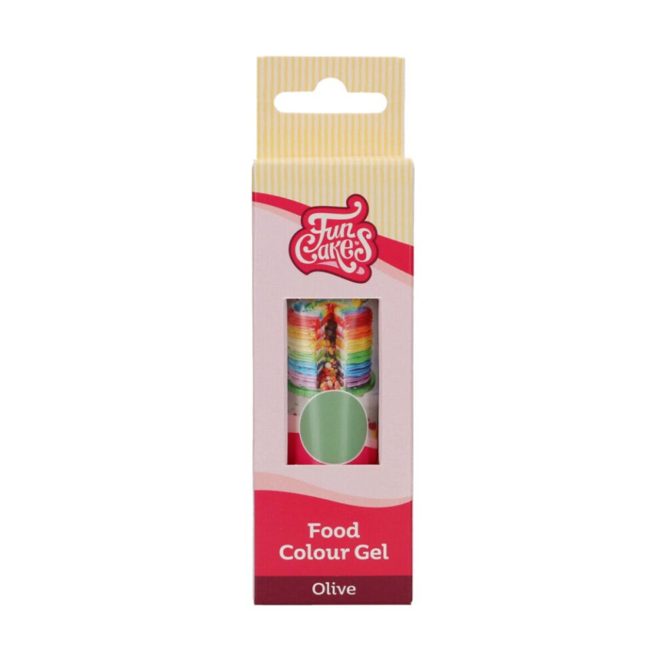 FunCakes kleurstof Gel Olive 30 g
